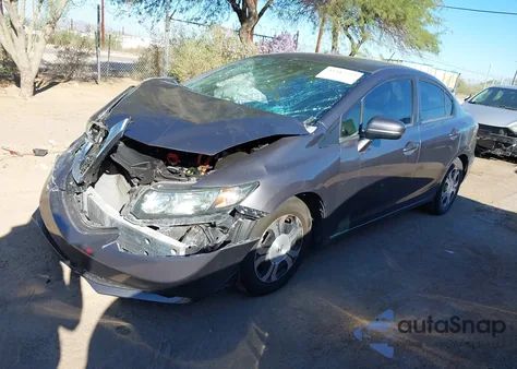 2015 Honda Civic Hybrid z USA, uszkodzony, nr VIN 19XFB4F35FE001805